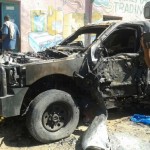 Car Bomb Hits Armed Convoy