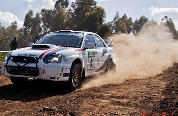 John Nganga and George Njoroge Car 41