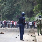 University Students Block Roads